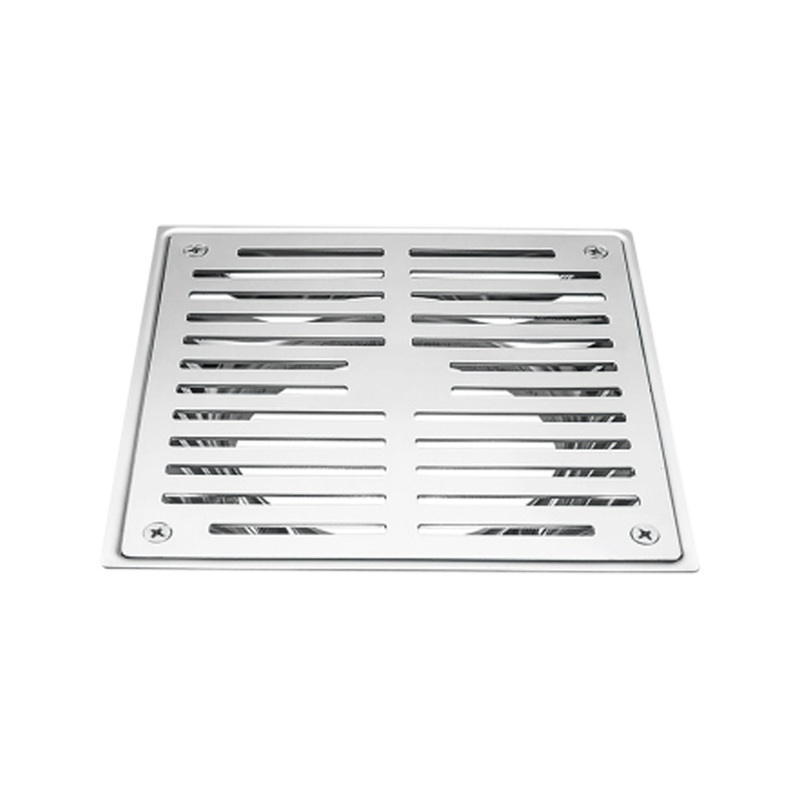 SZ115-15  150x150mm Stainless steel washing machine floor drain trap balcony with screwed grate 