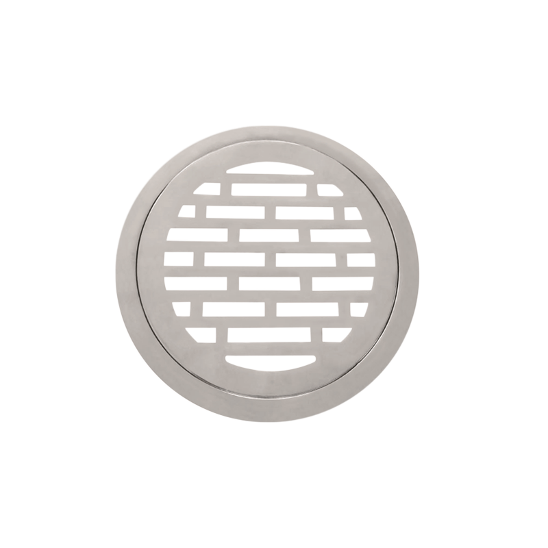SZ126-12S/CR Ø120mm Strong spiral drainage fast drying round stainless steel floor drain clean-out with grate and cover
