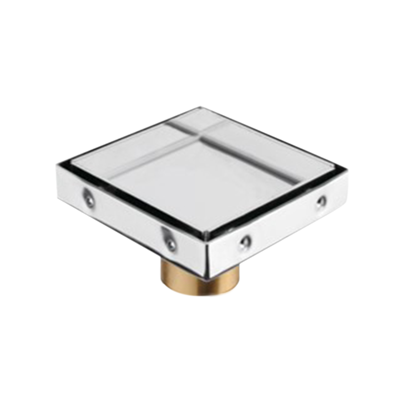 SZ114-13   130x130mm 5.2" Balcony brass siphon stainless steel tile drain with removeable cover