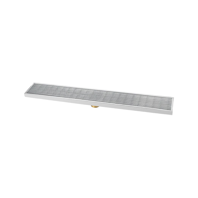 SZ1609   Anti-block- off filter stainless steel linear drain for shower waste drain strainer