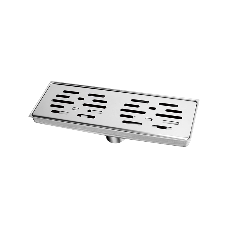 SZ1617 Stretching  stainless steel linear drain polished finished