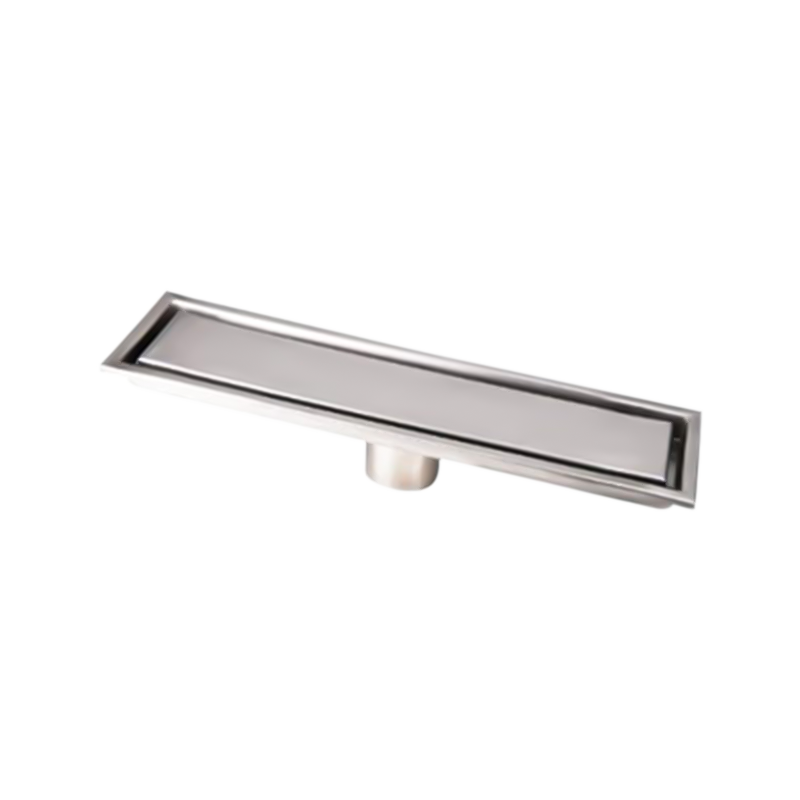 SZ1626 100mm Width stretching stainless steel linear drain for tile and marble forwaste drain strainer