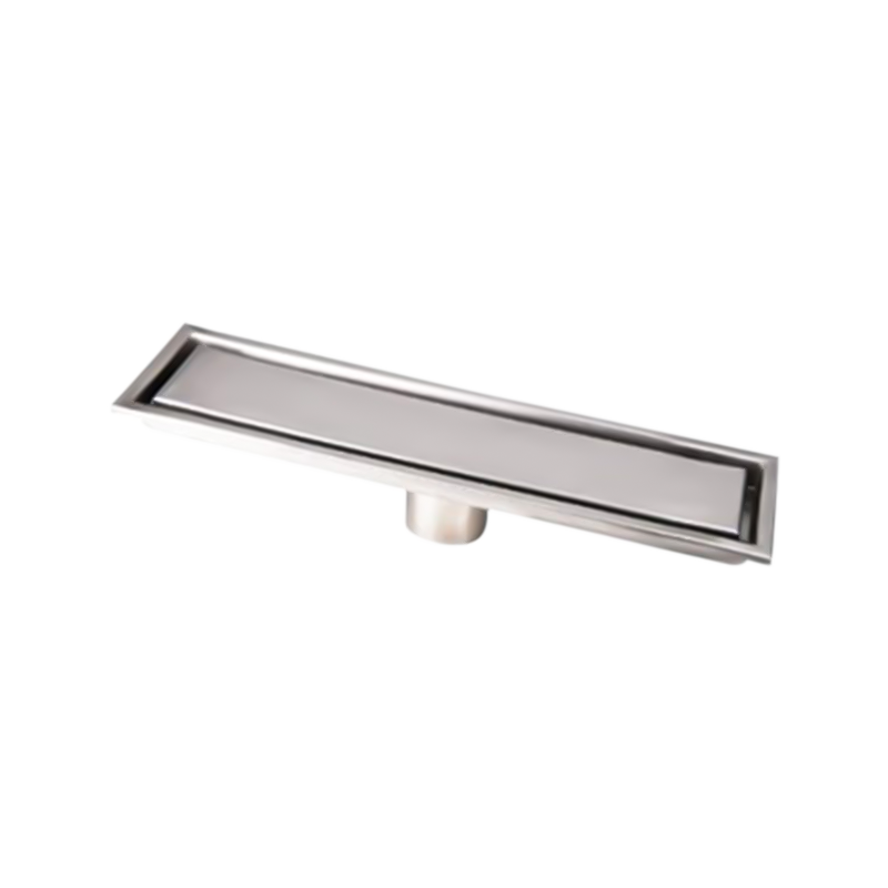 SZ1626 100mm Width stretching stainless steel linear drain for tile and marble forwaste drain strainer