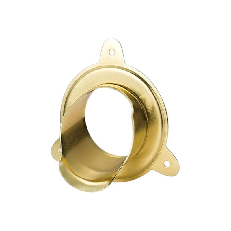 SZ902   Golden plated stainless steel rain gutter golden plated for villa roof exhaust water pipe drainpipe waste outlet